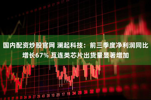 国内配资炒股官网 澜起科技：前三季度净利润同比增长67% 互连类芯片出货量显著增加